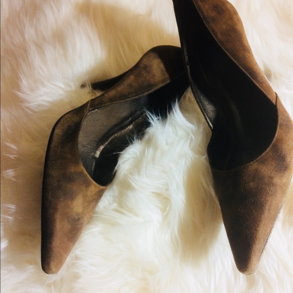Stuart Weitzman Cheetah Brown Pumps/High Heels